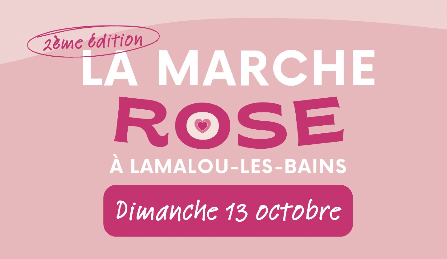 Marche rose Lamalou 2024