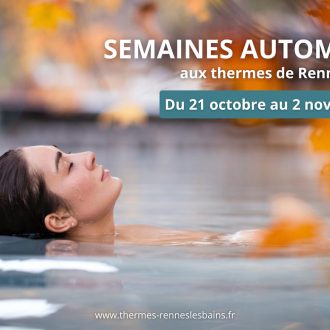 Cure automnale©Thermes de Rennes-le-Bains